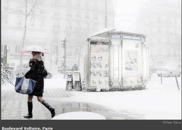 neige à paris